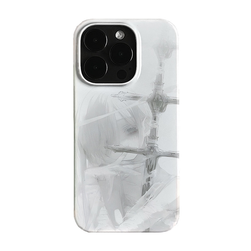 Phone Cases Girls - Schöne Anime-Mädchen-Schwert-Design Handyhülle für iPhone 17