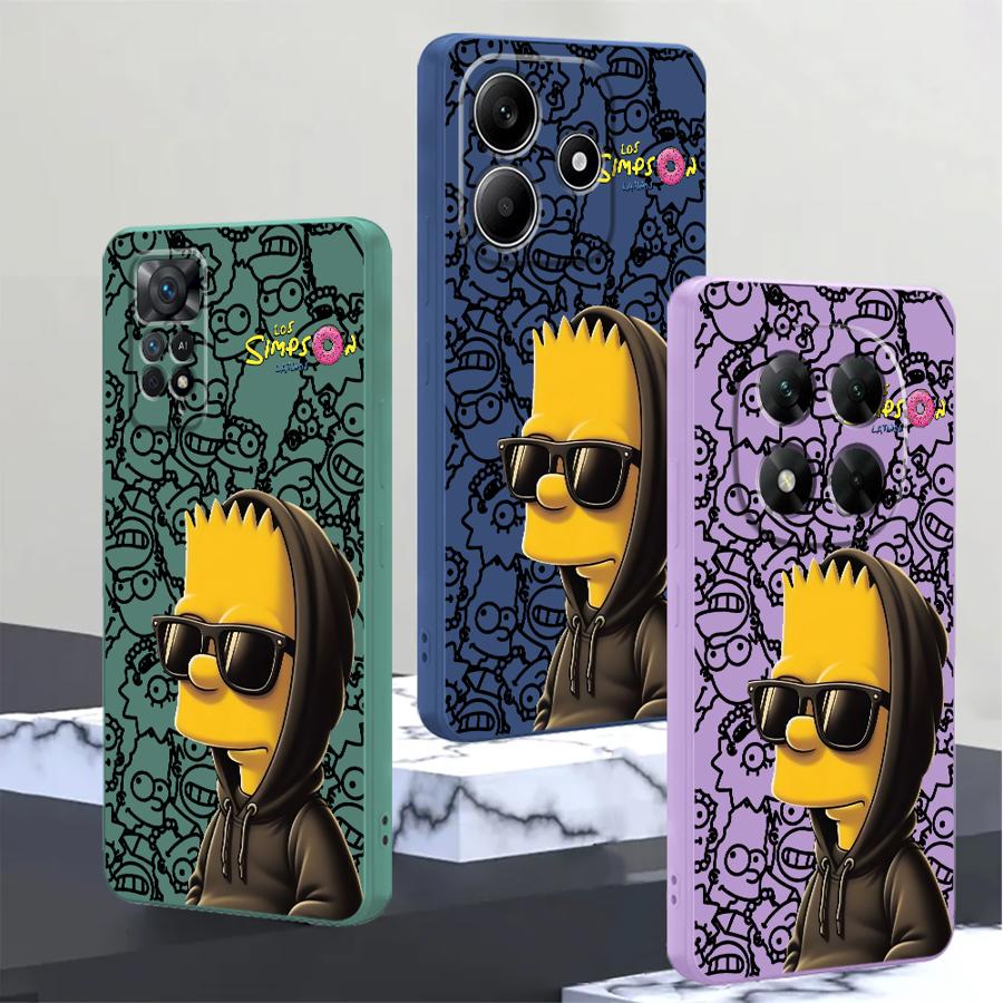 Xiaomi Redmi Note 13 - Die Simpsons Coole Bart Hülle für