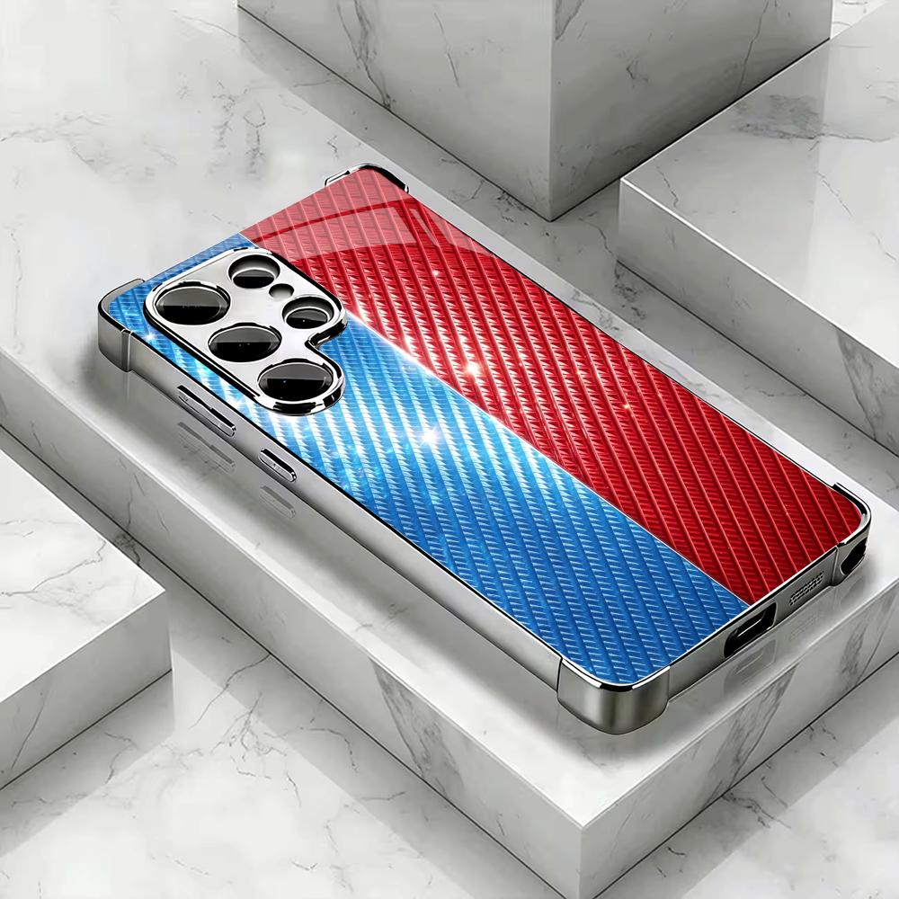 Rot-blaue Carbonfaser-Handyhül – Phone Cases Quad Lock Bewertung und Preis