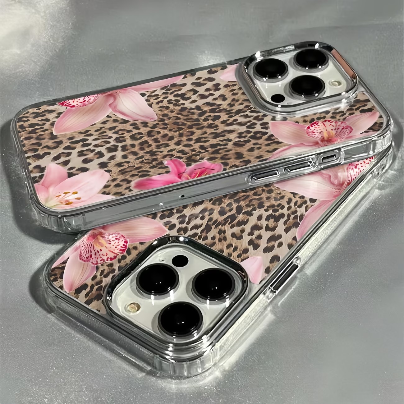 Leopardenmuster Lilienblüten T – Phone Cases Leopard Print Bewertung und Preis