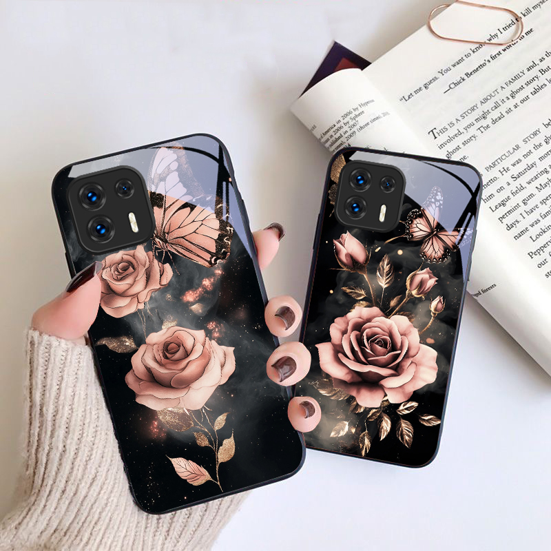 Butterfly Love Pink Rose für M – Phone Cases Motorola Bewertung und Preis
