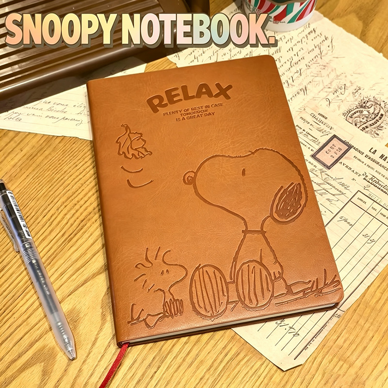 Vintage Snoopy A5 Leder-Notizb – Phone Cases The Dairy Bewertung und Preis